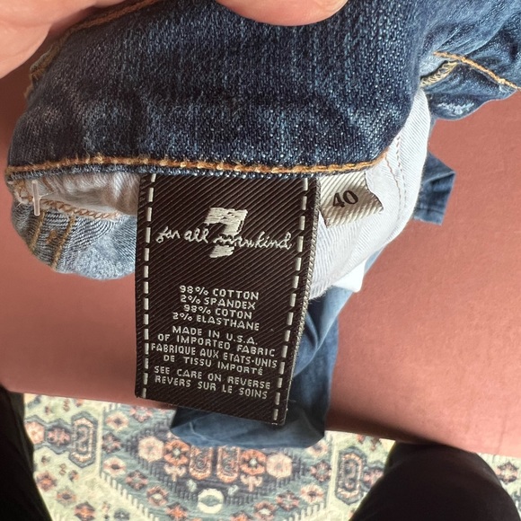 7 For All Mankind Denim - Picture 4 of 4